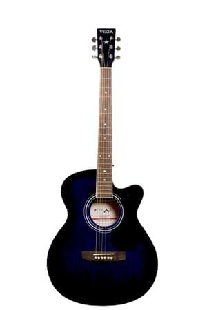 Belear Vega Series 40C Inch PRP Spruce Body RoseWood Neck Purple Acoustic Guitar